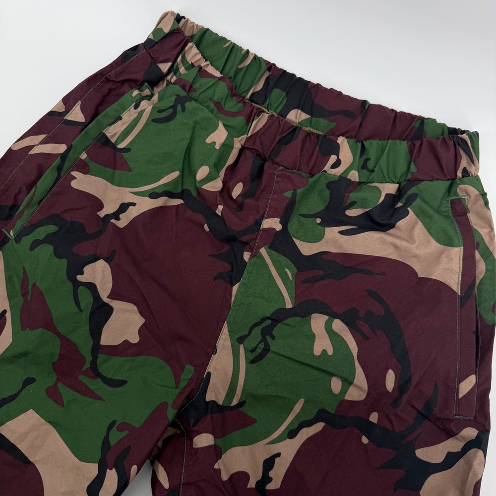 TNI Camouflage Pants Women Small Green Camo‎ Elastic Waist Trousers